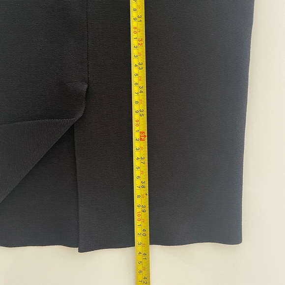 A.L.C Bandage V Neck Black Dress - Picture 7 of 10